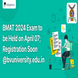 BMAT 2024 Exam to be Held on April 07; Registration to Begin Soon @bvuniversity.edu.in
